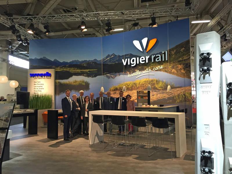 Vigier Rail and Sonneville on the InnoTrans 2018